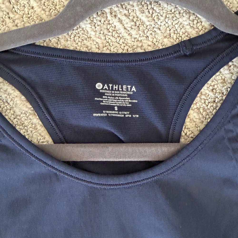 Athleta Speedlight Seamless Racerback Performance Tank Top Size Small - Picture 4 of 4